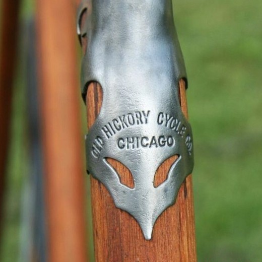Old Hickory. Bicicletta in legno da uomo,1898