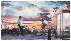 Mateusz Urbanowicz BicycleBoy illustration series_urbancycling_10