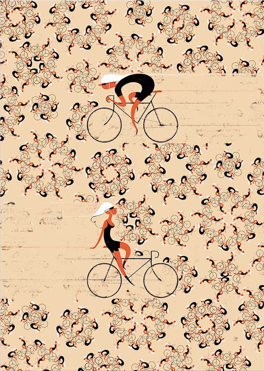 Simone Massoni Bicycle_Film_Festival_Poster_Art_urbancycling_1