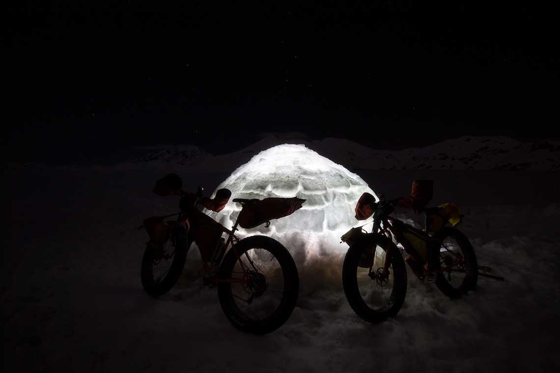 The Cold Vein. Bikepacking in inverno by Montanus