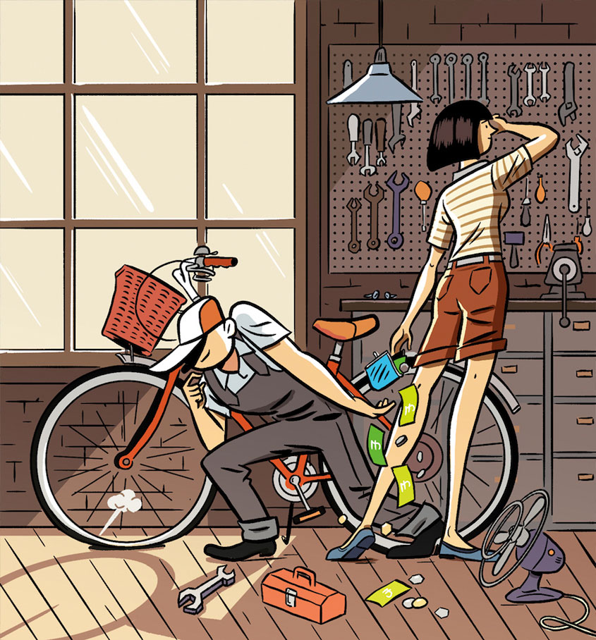 Steven Scott Cycling_ Plus_illustrations_urbancycling_5