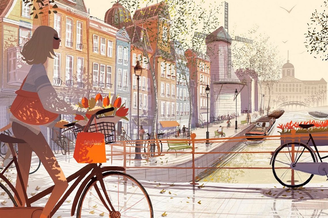 Matthieu Forichon bicycle_illustrations_E