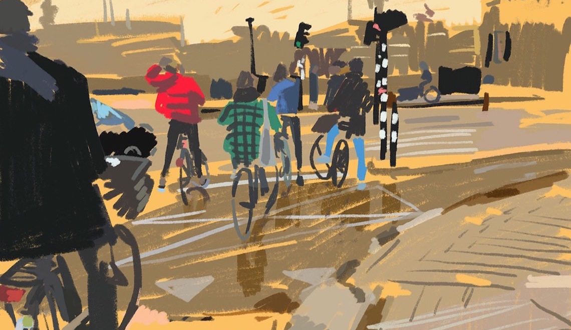 Cyclist_of_Amsterdam by Monique Wijibrands illustrations_E