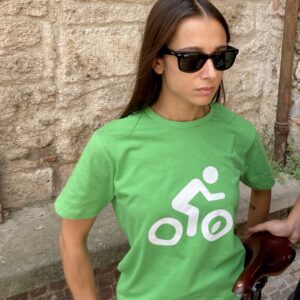 #opendressride_t-shirt_Real Green_002_Ciclista_ bianco_urbancycling_it_2