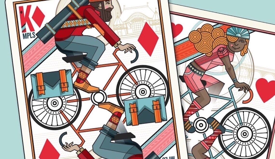 Ellen Schofield_illustration_Bicycle_Playing_Cards