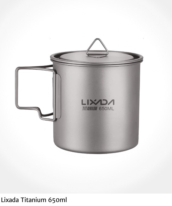 Lixada Titanium 650ml_tazza_urbancycling_it