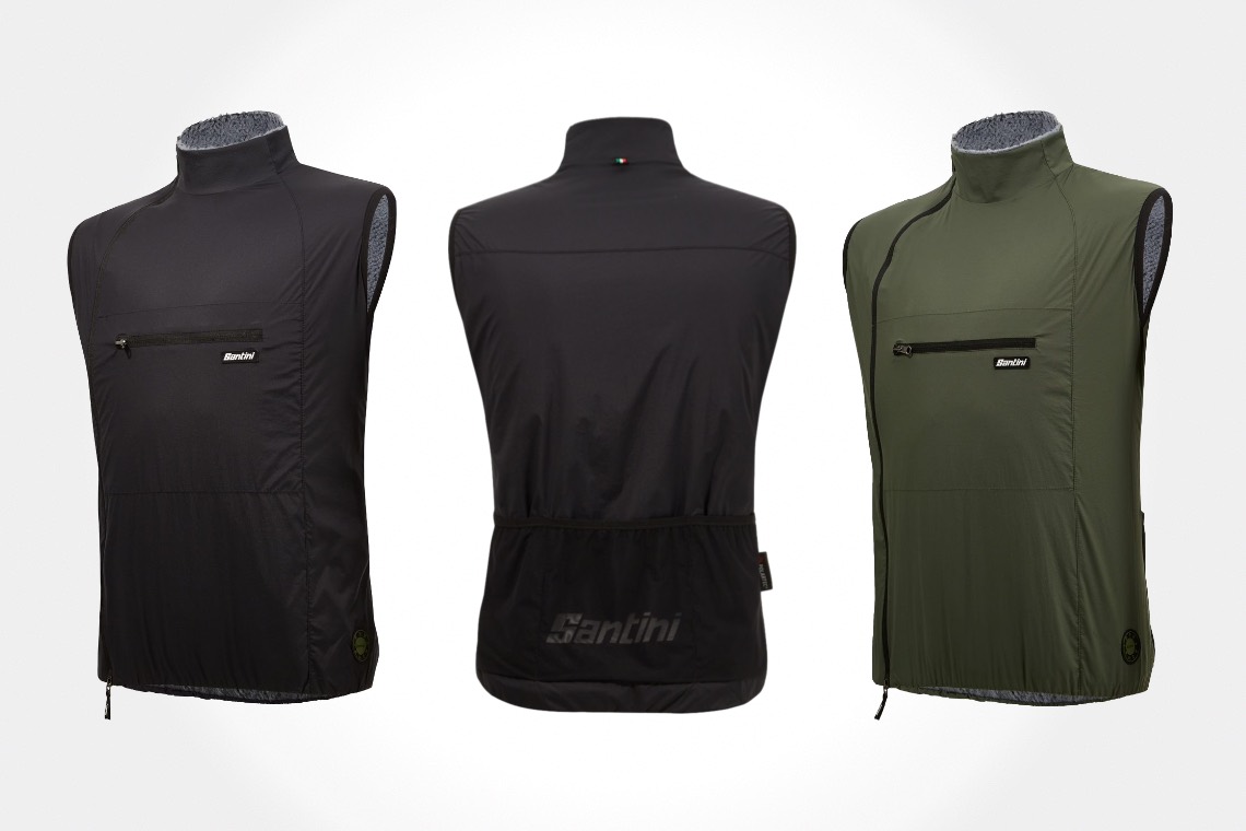 Santini Polartec_smanicato Alpha Pack_urbancycling_it