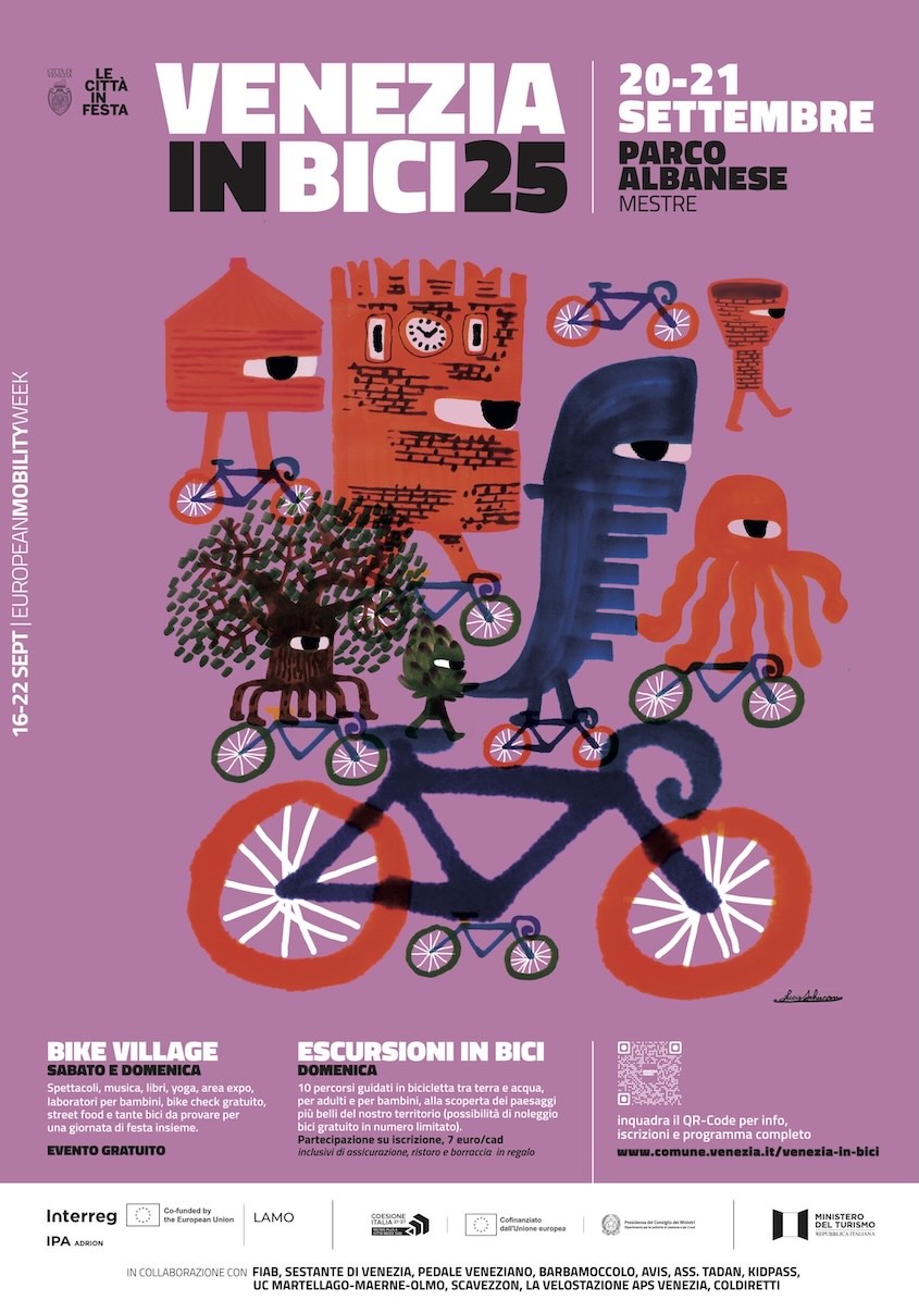 Venezia in Bici 2025_poster