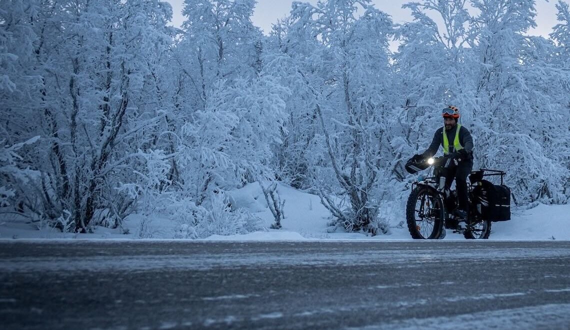 Norvegia in inverno. Bikepacking con la cargo e-bike. Markus Stitz